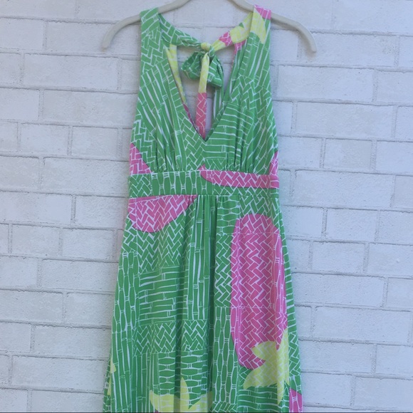 Lilly Pulitzer Dresses & Skirts - Lilly Pulitzer Halter Maxi Dress XS